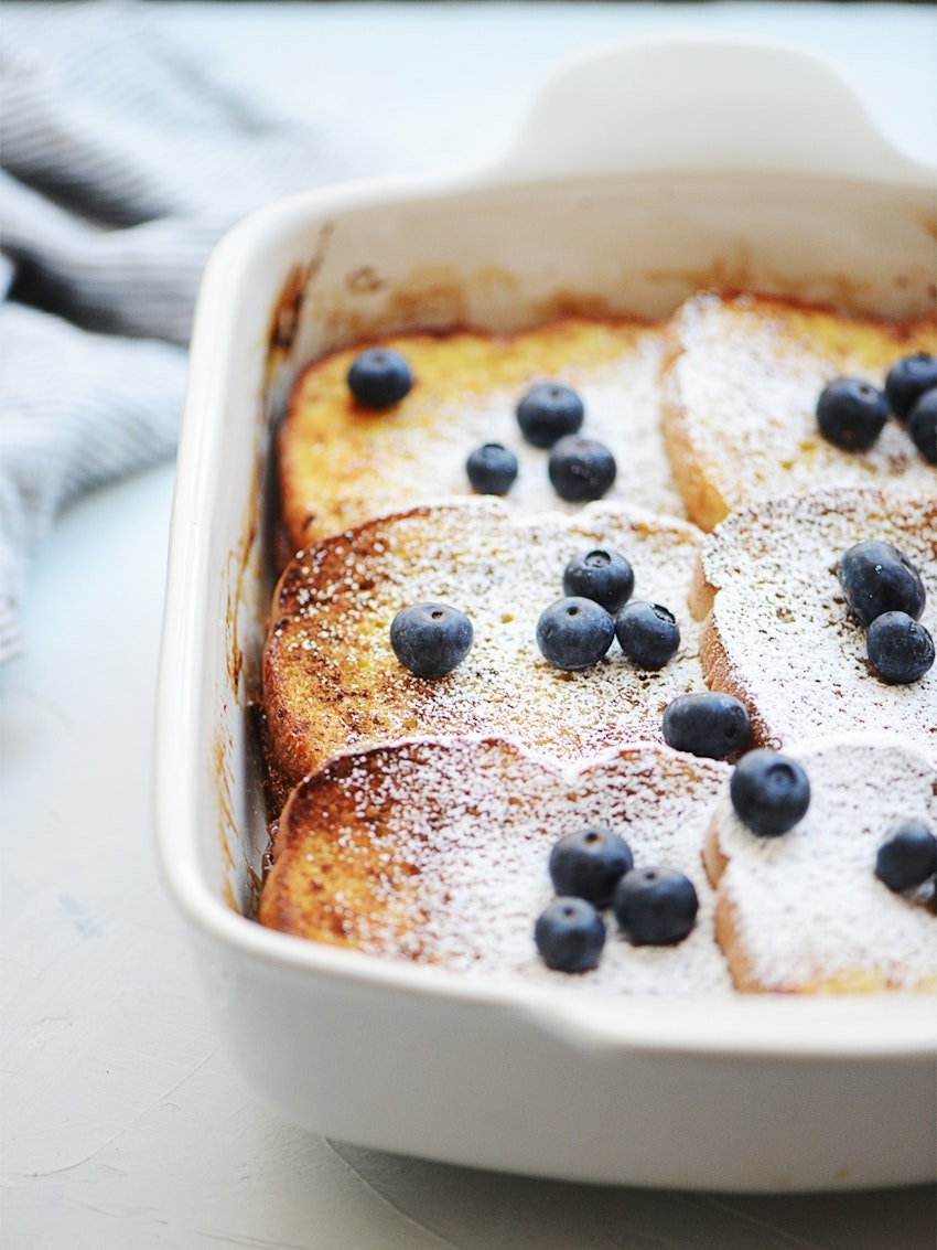 French Toast Casserole Recipe | Ana Frias | The Inspired Home