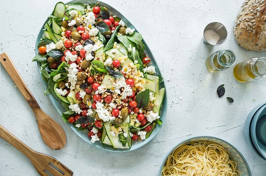 This Zucchini Ribbon Salad Gives Zucchini Noodles a Run for Their Money