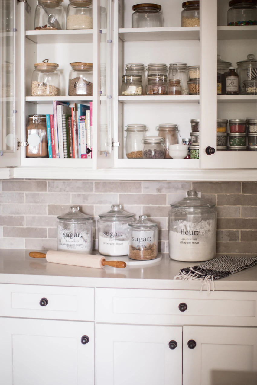 Get Your Kitchen In Order With These Baking Station Organization Tips The Inspired Home The Inspired Home