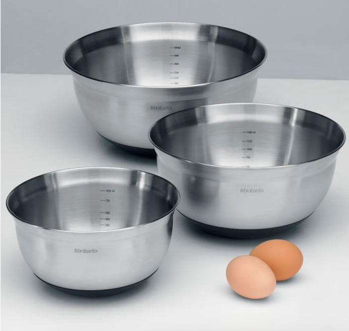 bino stainless steel mixing bowls