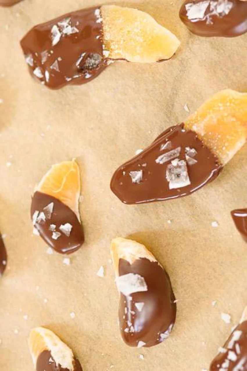 Chocolate Dipped Dried Fruit
