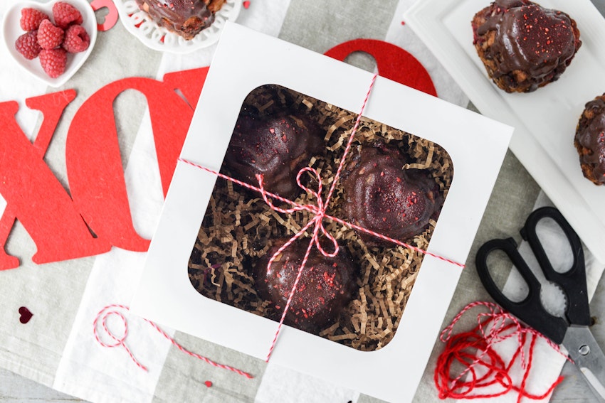 Chocolate Raspberry Monkey Bread Hearts Are the Sweetest Shareable Treat
