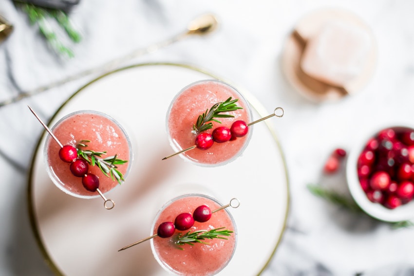 A Genius Thanksgiving Cocktail: Cranberry Sauce & Chile Margaritas