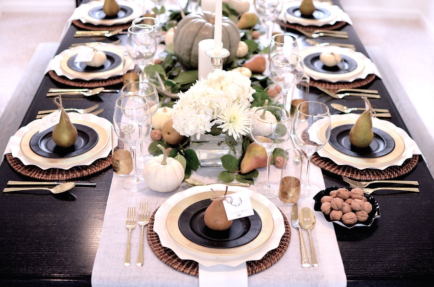 Set a Fall Harvest Table for Your Friendsgiving or Thanksgiving