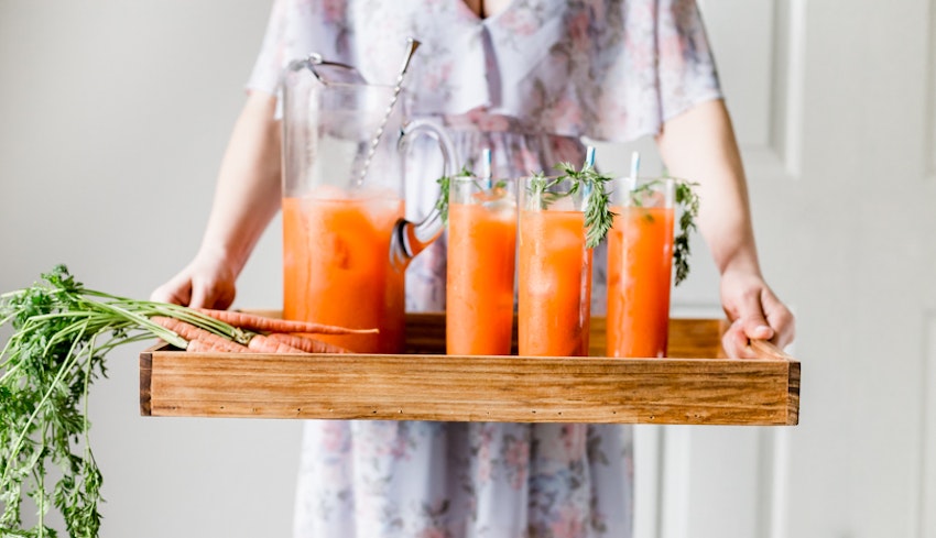 This Spiced Carrot Punch Is Just Extra Enough for Easter Brunch