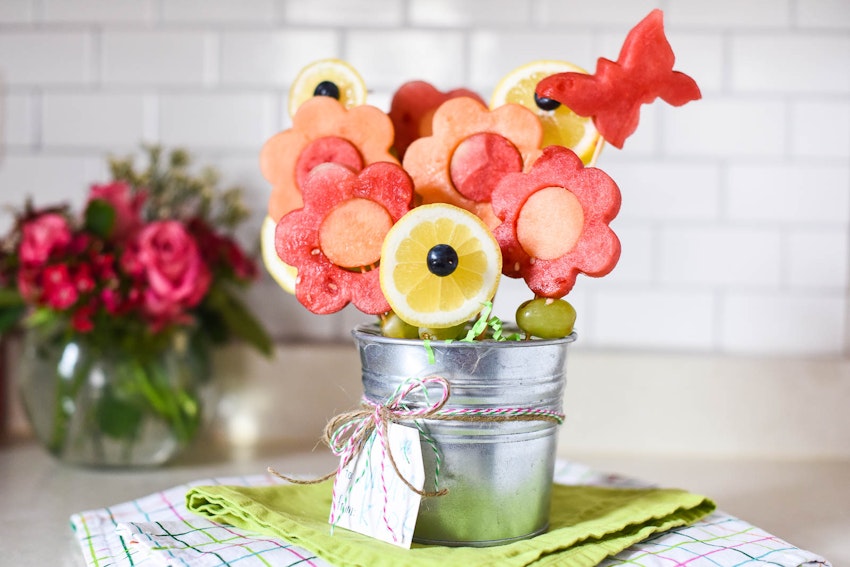 Easy Mother's Day Fruit Bouquets