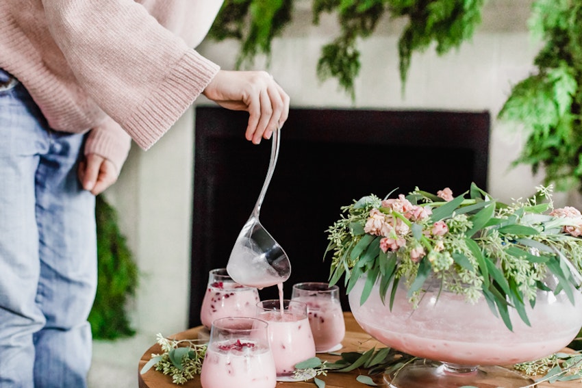 The Festive & Refreshing Pomegranate Punch You Need to Make This Holiday Season