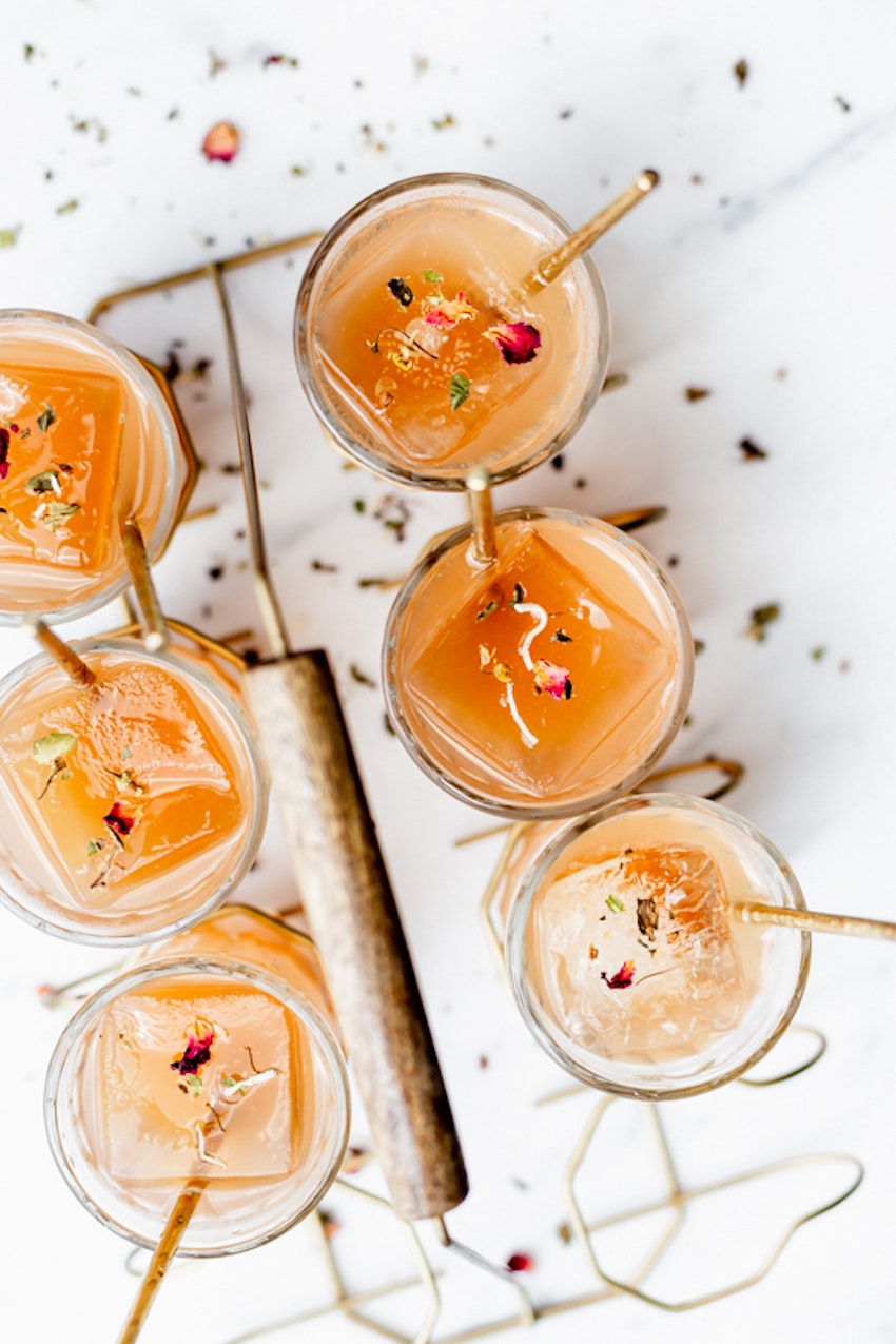 Honey Floral Iced Tea Pitcher Cocktails