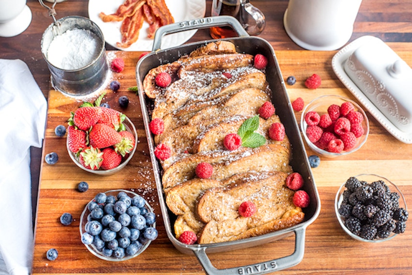 Overnight Baked French Toast Is the Easiest Decadent Weekend Breakfast