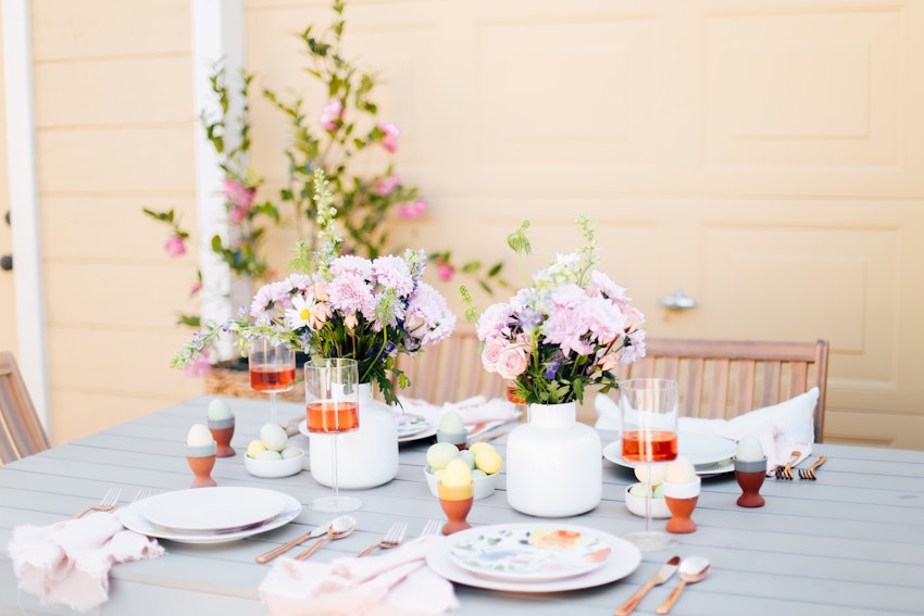 A Gorgeous Pastel Tablescape Perfect for Mother's Day