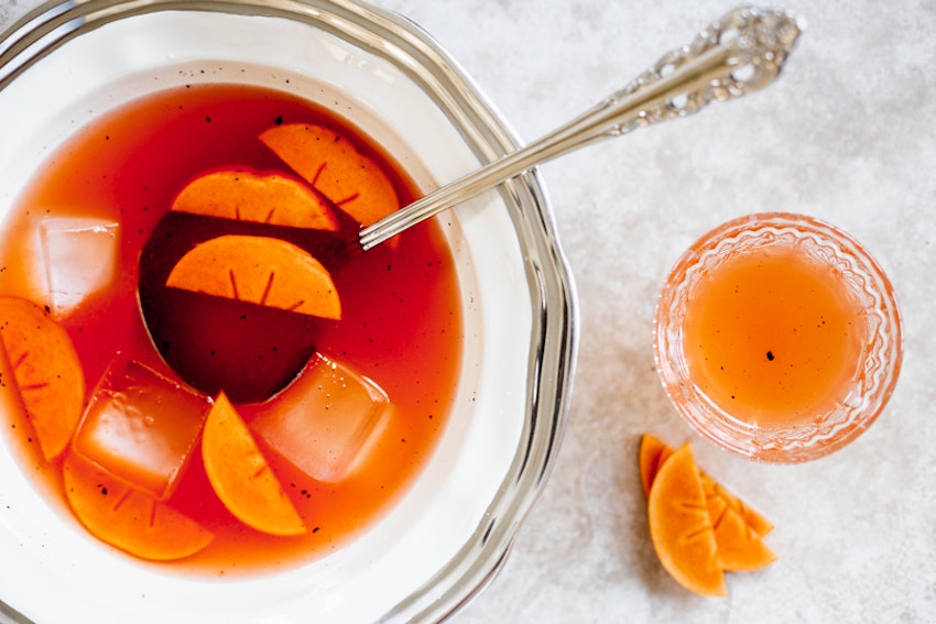 Holiday Persimmon Punch