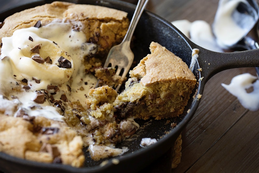 Thousand Layer Chocolate Chip Skillet Cookie Recipe