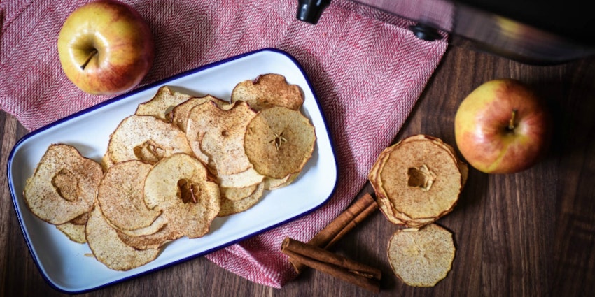 A Trip to the Orchard and Cinnamon-Dusted Apple Chips