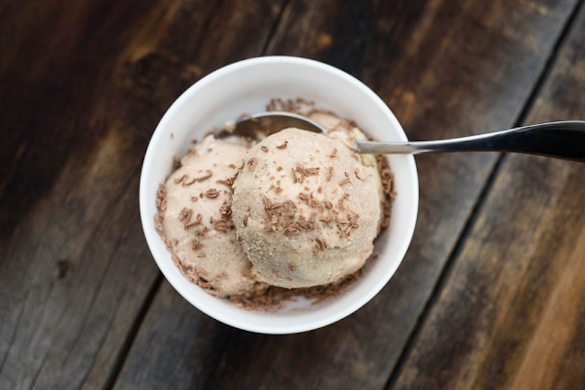 Whiskey Spiked Coffee Ice Cream