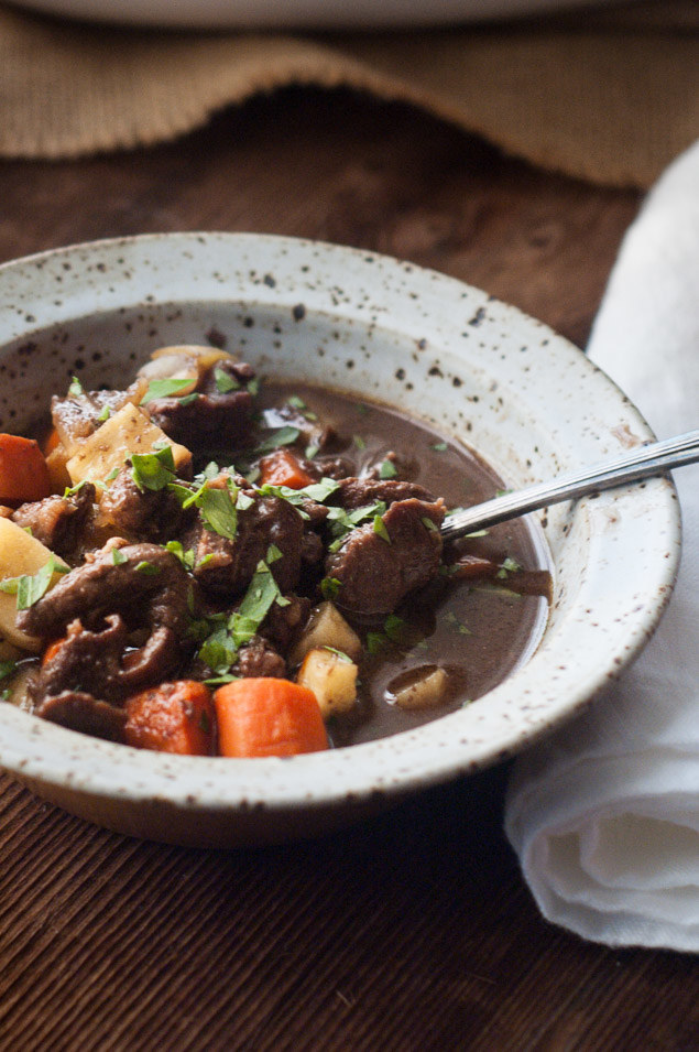 Slow Cooker Guinness Beef Stew | The Inspired Home