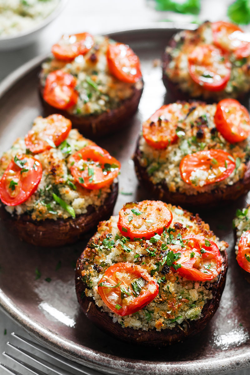 27 Easy Portobello Mushroom Recipes For Dinner Grilled Stuffed   Stuffed Portobello Mushrooms Recipe 